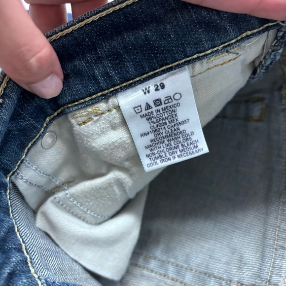 Indie Low-Rise Medium Wash Flared Jean Size 29 - Picture 5 of 7